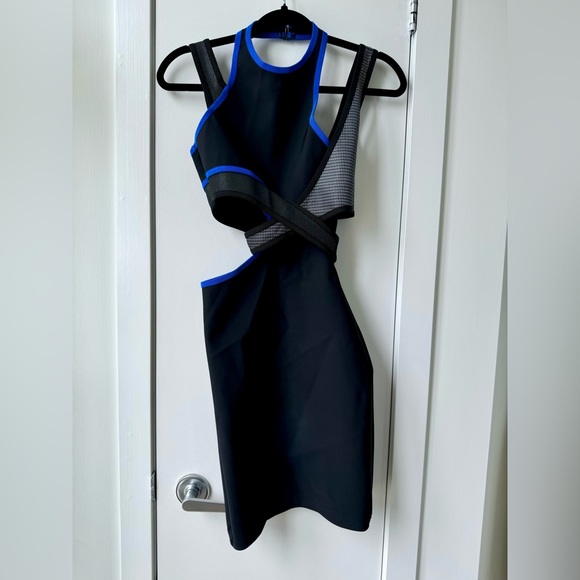 Alexander Wang x HM scuba bodycon dress with cutouts - Picture 8 of 8